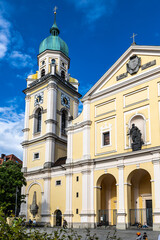 Fototapeta na wymiar St. Joseph is a Roman Catholic church located in Maxvorstadt, Munich, Germany.