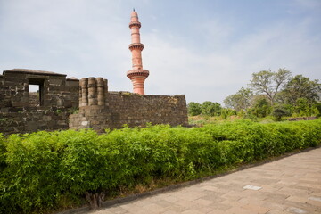 Devgiri Daulatabad Fort
 Inside Building Structure view. Aurangabad, Maharashtra, India.