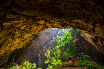 Royal pavilion in the Phraya Nakhon Cave, Prachuap Khiri Khan, Thailand