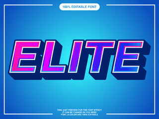 Bold Pink Purple editable text style font effect