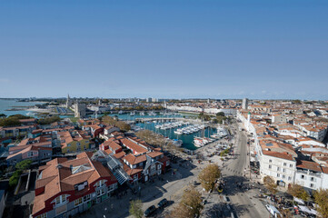 La Rochelle vue d'en haut