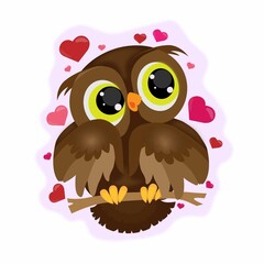 owl with love