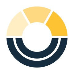 solar cell logo with letter O