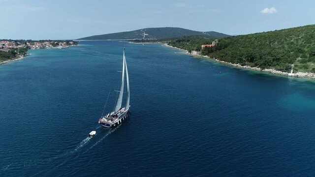 Sailing in Croatia