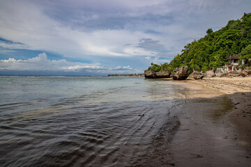 Fototapeta na wymiar beach in Bali Indonesia 