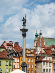 Naklejka na ściany i meble Sigismund's Column - Colors.jpg