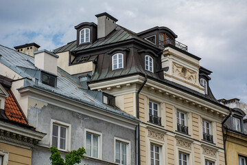 Fototapeta na wymiar Old Buildings - Warsaw