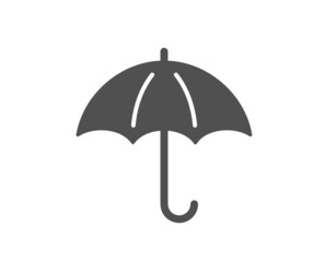 Umbrella icon. Rain defence sign. Safe insurance symbol. Classic flat style. Quality design element. Simple umbrella icon. Vector