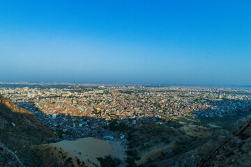 Obraz premium Aerial views of Jaipur City