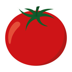 Tomato Icon clipart vegetable vector illustration