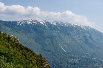 Naklejka premium Monte Baldo