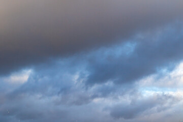 Fototapeta na wymiar Sky with beautiful clouds for collage