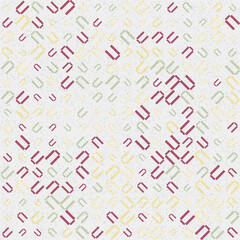 Abstract Geometric Pattern generative computational art illustration