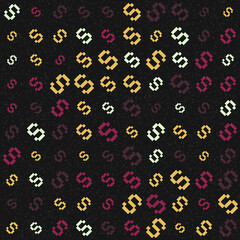 Abstract Geometric Pattern generative computational art illustration