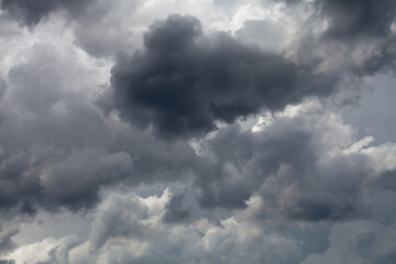 dark storm clouds with background