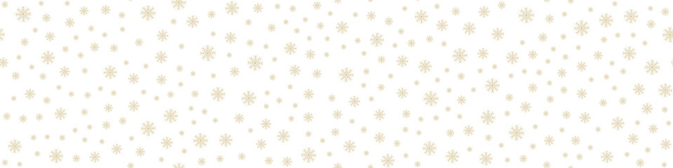 Snowflakes abstract winter background illustration