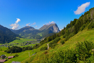 Bregenzerwaldgebirge in Schoppernau-Au / Vorarlberg