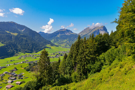 Bregenzerwaldgebirge in Schoppernau-Au / Vorarlberg