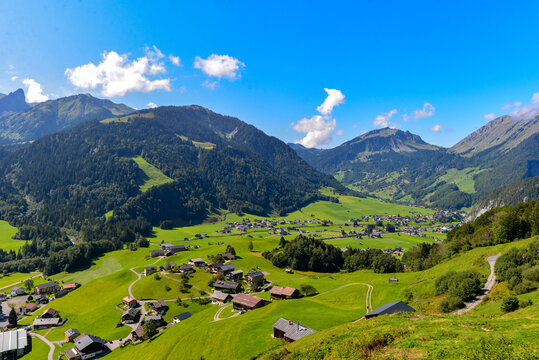 Bregenzerwaldgebirge in Schoppernau-Au / Vorarlberg