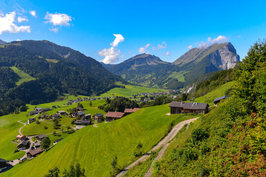 Bregenzerwaldgebirge in Schoppernau-Au / Vorarlberg