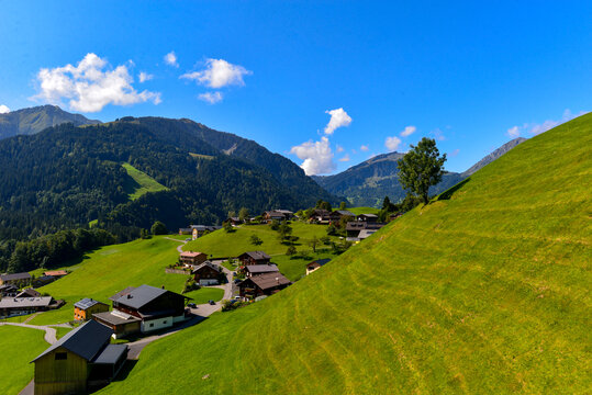 Bregenzerwaldgebirge in Schoppernau-Au / Vorarlberg