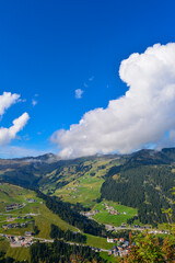 Dam&uuml;lser Berge/Dam&uuml;ls in Vorarlberg/&Ouml;sterreich 