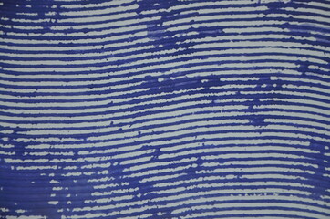 blue blurred horizontal stripes on a light background.
background for design. 
handmade from paint