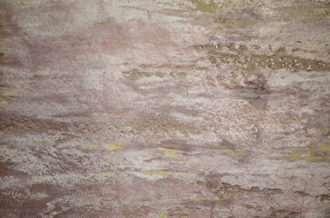 volumetric brown decorative plaster with light spots for interior wall decoration.
the effect of an aged wall.
background for design.
handmade