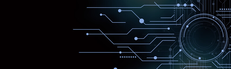 Metaverse abstract technology background