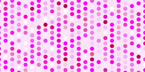 Light pink vector background with spots.