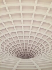 ceiling of a building wall 3d effect