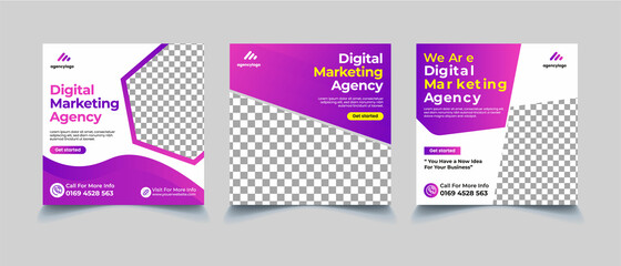 Digital Marketing Social Media Post 