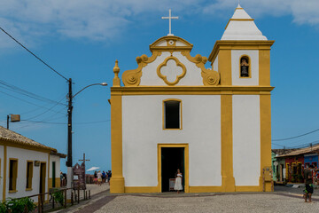 antiga igreja localizada em centro cultural na Bahia