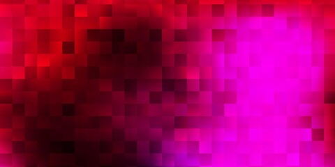 Dark pink vector background with random forms.