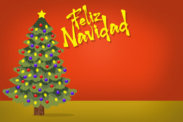 abstract christmas tree