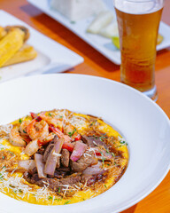 stew with vegetables