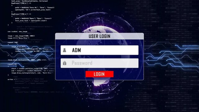 GET READY and Earth Connections Network, Animation, Background, Loop, 4k

