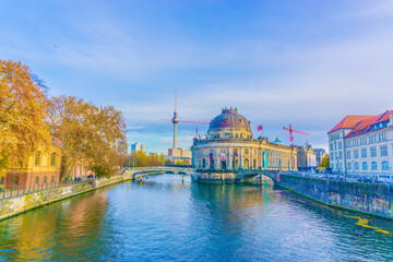 Fototapeta na wymiar Berlin is the capital of Germany. With a population of 3,562,166 as of December 2014, it is the largest city in Germany and the largest city in the European Union.