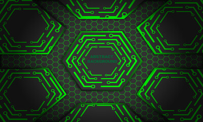 Obraz premium abstract circuit board