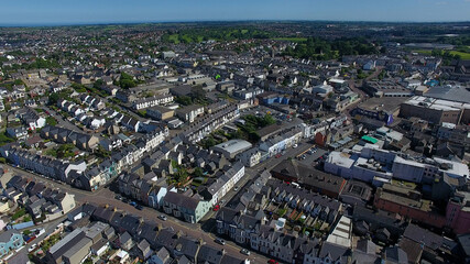 Fototapeta na wymiar Aerial photo of Bangor Marnia County Down Northern Ireland