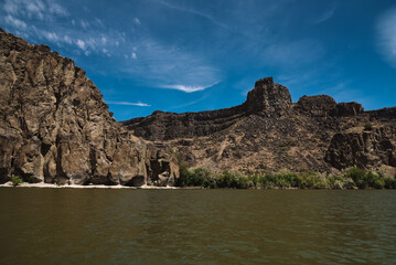 Kayaking on the Snake River in Twin Falls Idaho