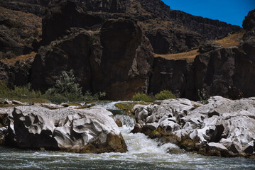Kayaking on the Snake River in Twin Falls Idaho
