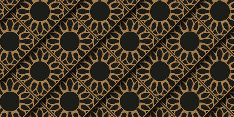 luxury dark seamless pattern background