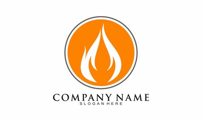 Flame icon logo