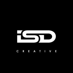 ISD Letter Initial Logo Design Template Vector Illustration
