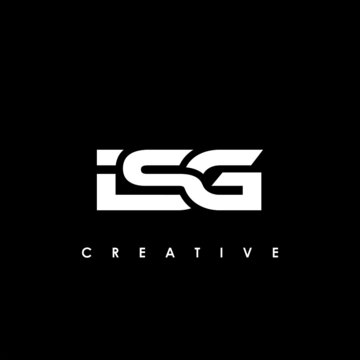 ISG Letter Initial Logo Design Template Vector Illustration