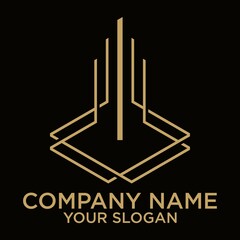 pillar logo for construction