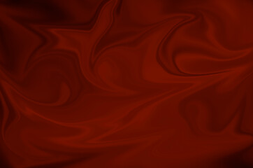 Red gradient texture blurred curve style of abstract luxury fabric