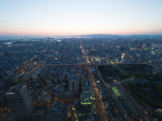 大阪の夜景