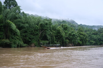 boat on the river